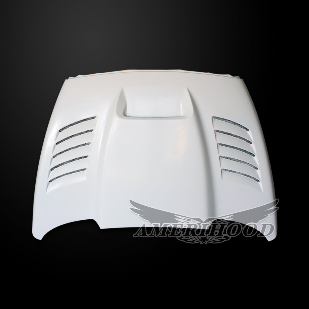 Dodge Ram 2500 2003-2009 Type-SSK Style Functional Heat Extractor Vented Hood